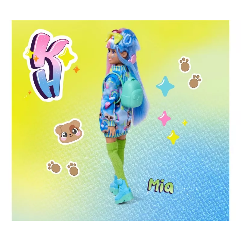 Kawaii Hi Mia nukke + tarvikkeet 595-3974