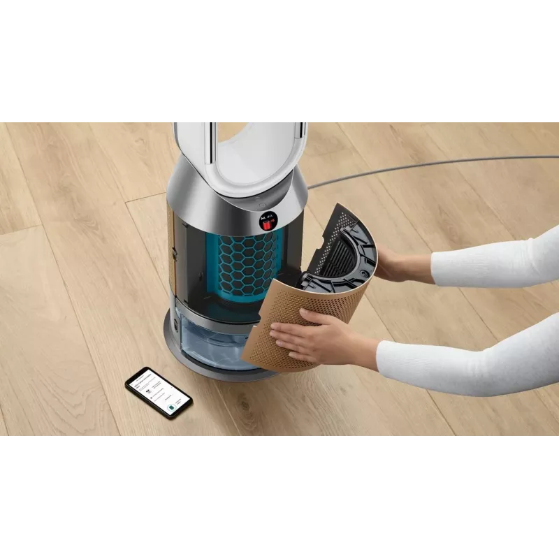 Ilmanpuhdistin Dyson Purifier Humidify + Cool De-Nox 62.4 dB 45 W kulta valkoinen