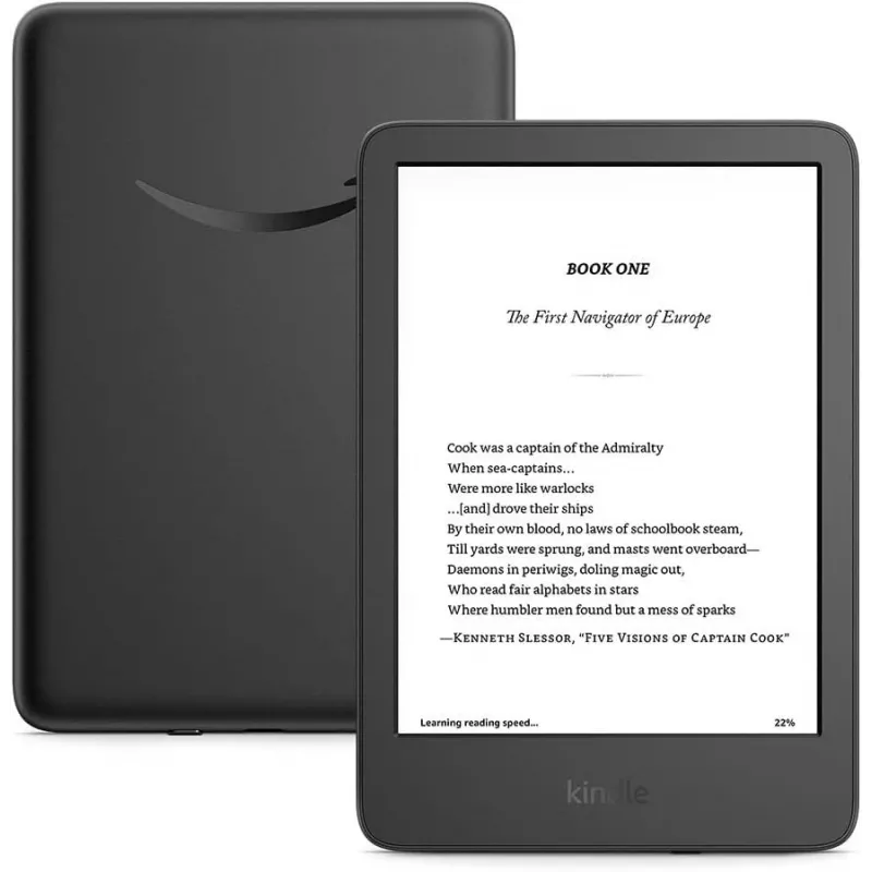 Amazon Kindle e-kirjojen lukulaite 11. sukupolvi 16 GB Wi-Fi musta