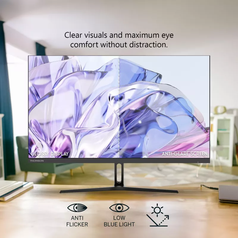 Näyttö THOMSON M24FB2Y14 24 tuuman (61 cm) Full HD 1920x1080 VA LED, 14 ms, VESA, musta