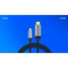 Kaapeli USB-C - HDMI v2.0b, 3m, kupari CL-184