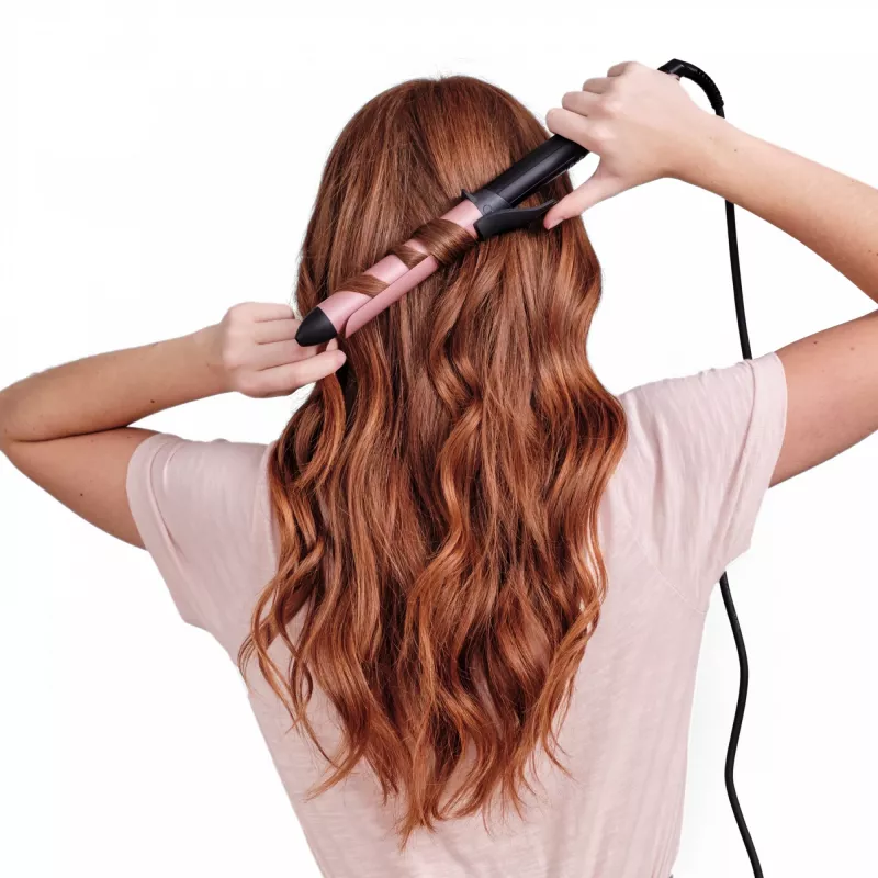 BaByliss C452E 32 mm kiharrin lämmin musta, roosa 98,4 (2,5 m)