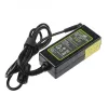 Verkkolaite Green Cell AD40P 45W kannettaville, 19V 2,37A, AC-DC, 100–240V tulo, musta