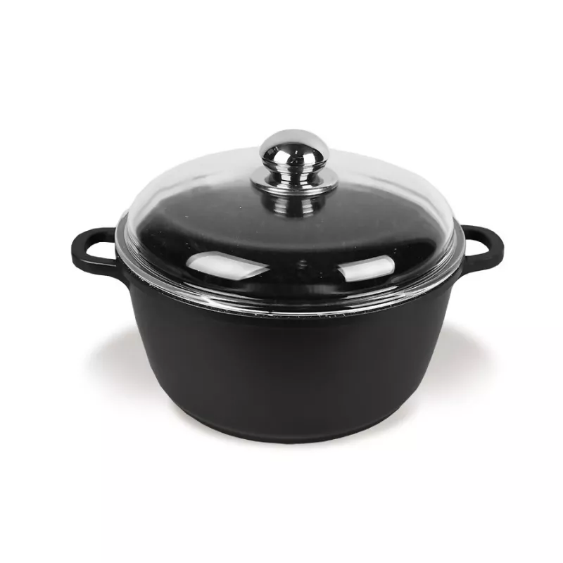 Maestro MR-4616C kattila kannella 16 cm 1 l musta