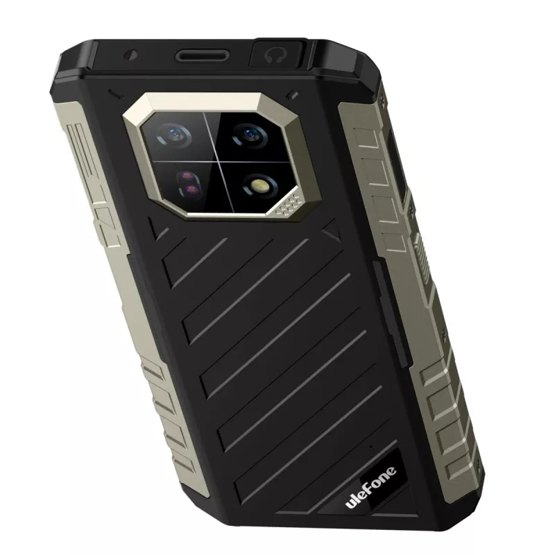Älypuhelin UleFone Armor 22 — MediaTek Helio G96, 8 GB RAM, 256 GB tallennustila, musta