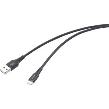 Renkforce RF-6872332 USB-kaapeli musta