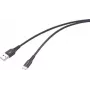 Renkforce RF-6872332 USB-kaapeli musta