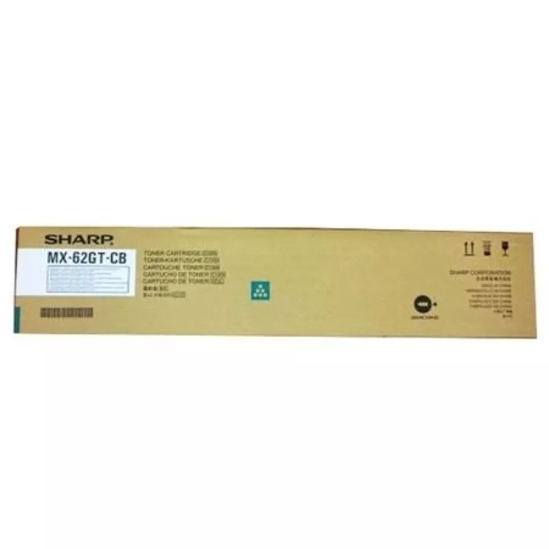 Sharp MX62GTCB värikasetti 1 kpl alkuperäinen syaani