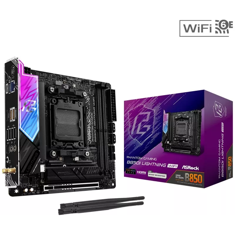 ASRock B850I Lightning WiFi AM5 Mini-ITX -emolevy