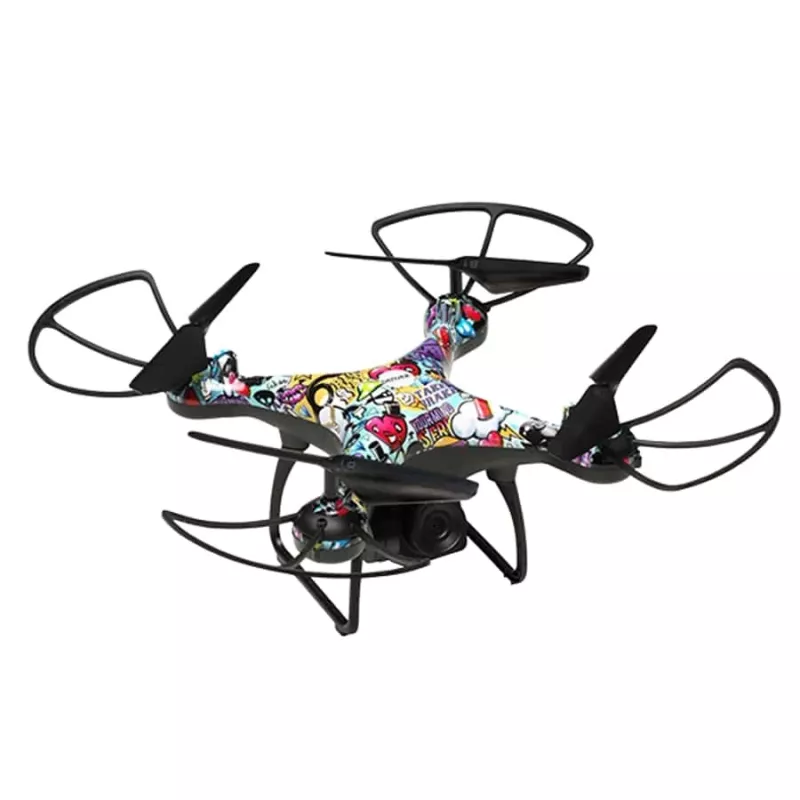 Drooni Denver 2,4 GHz HD-kameralla ja korkeudenpidolla
