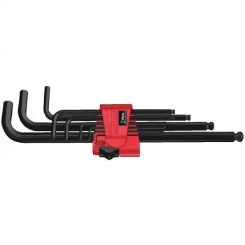 Wera 950/9 Hex-Plus 6 L-muotoinen kuusiokoloavain metrinen 9 kpl