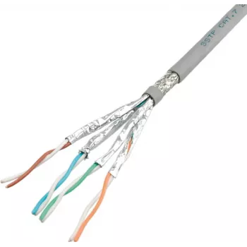Verkkokaapeli VALUE 21.99.0884 harmaa 300 m Cat6a S/FTP