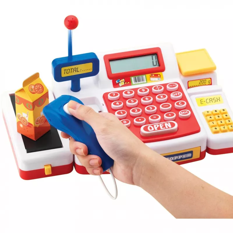 Playset Simba-Dickie supermarkettikassa skannerilla malli 104525700, lelukassasarja