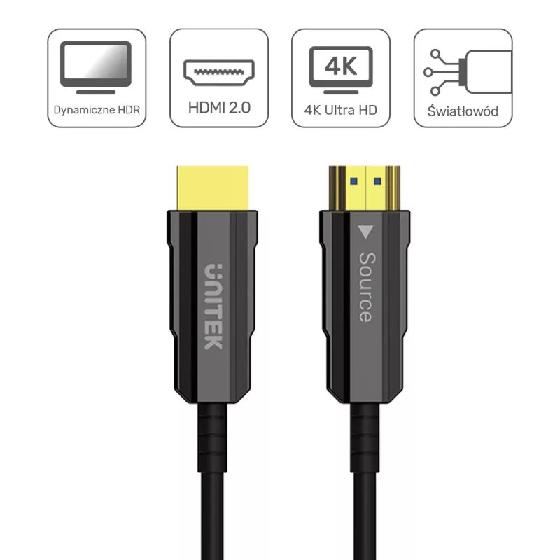 HDMI-kaapeli UNITEK C11072BK-15M