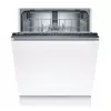 Kalusteisiin asennettava astianpesukone Bosch SMV25AX07F, 12 astiastoa, 46 dB, 60 cm täysintegroitu