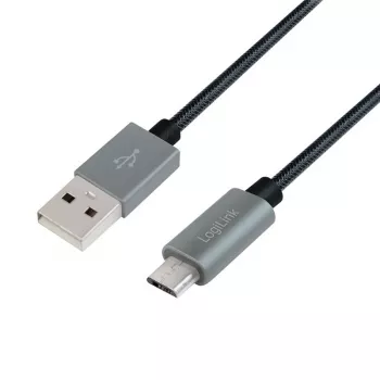 Synkronointi- ja latauskaapeli USB-A - Micro-B pistoke 2m