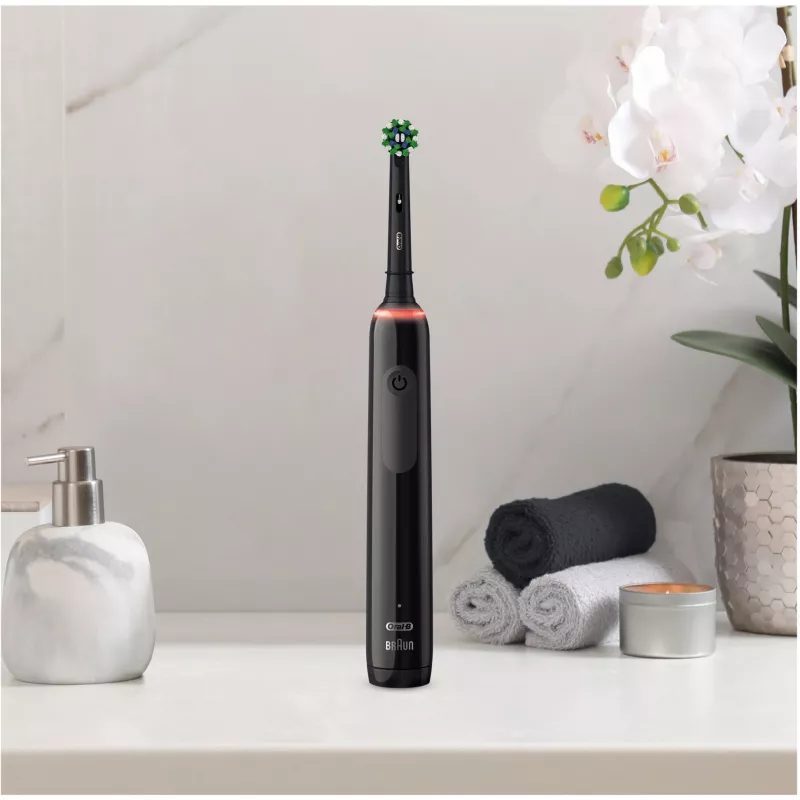 Oral-B Pro 3 3500 pyörivä hammasharja aikuisille musta
