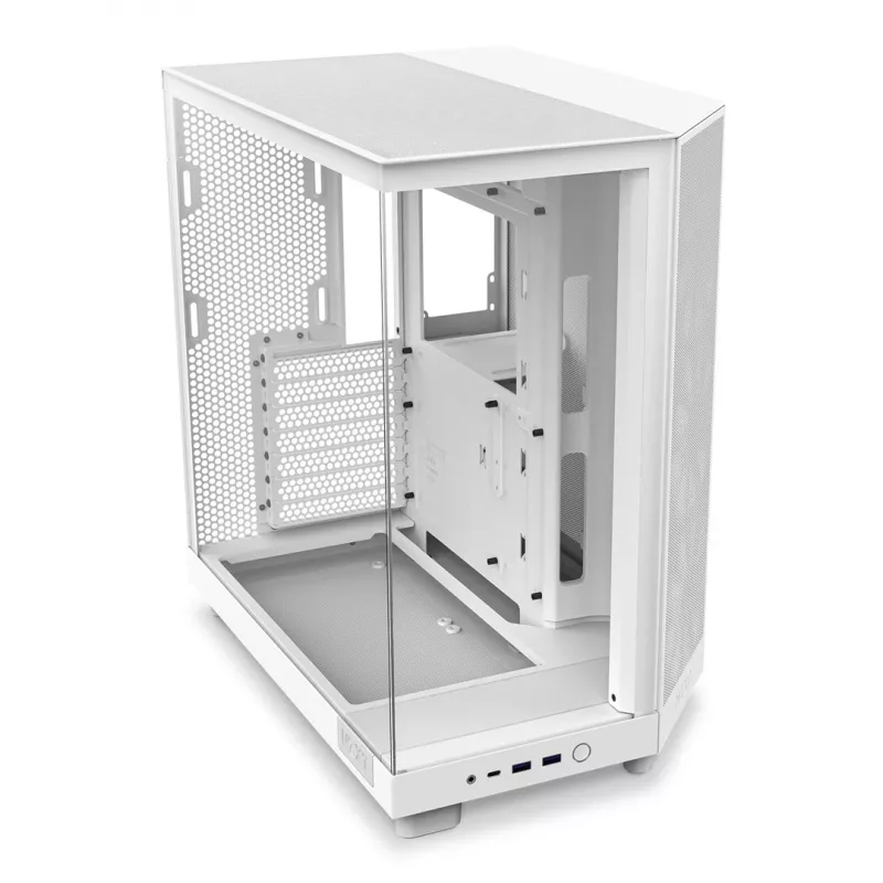 NZXT H6 Flow Mid-Tower kotelo - valkoinen