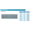 Makita F-31957 Brad-naulat, 1,2 x 50 mm, 5000 kpl