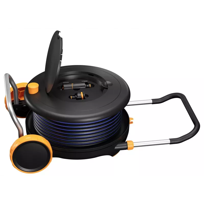 Fiskars Comfort -letkukela L pyörillä 30 m 1071670