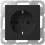 Schuko-pistorasia Gira 4453005 System 55:lle (vaihto-osa) – malli 4453005