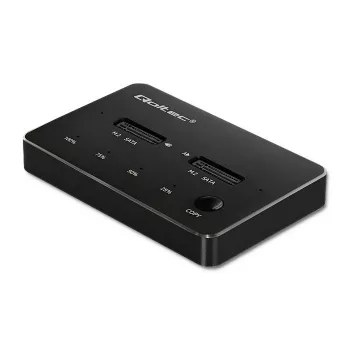 Qoltec 50310 -telakointiasema 2x SSD M.2 SATA NGFF USB Type-C