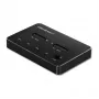 Qoltec 50310 -telakointiasema 2x SSD M.2 SATA NGFF USB Type-C