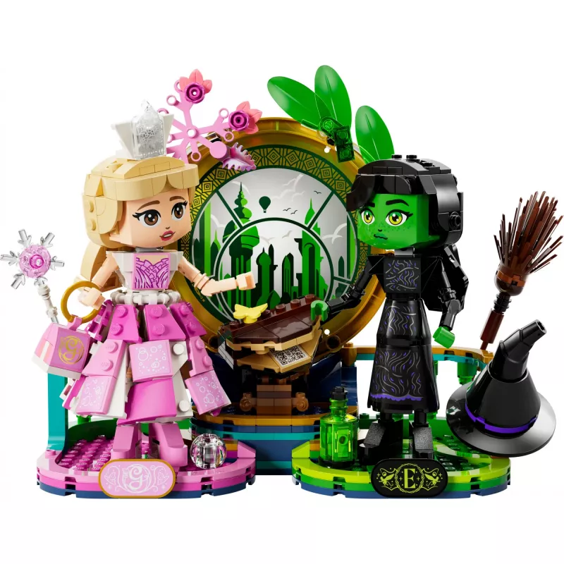 LEGO Wicked -hahmot Elphaba ja Glinda 75682 – keräilijän minihahmosarja