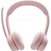 Logitech 981-001412 kuulokkeet/kuulokemikrofoni langaton sankamalli toimisto/callcenter Bluetooth roosa