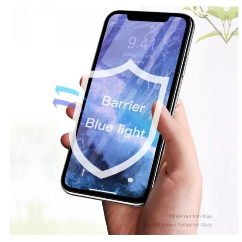 Devia Van Anti-Blue-Ray -näytönsuojus iPhone 11 Pro Max -puhelimelle