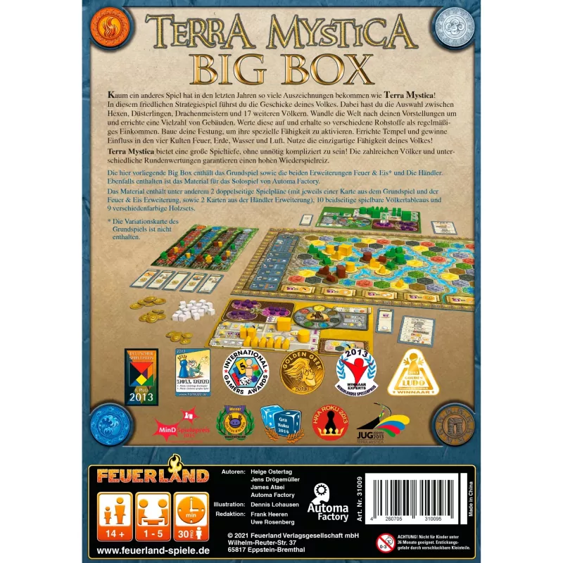 Terra Mystica Big Box, lautapeli
