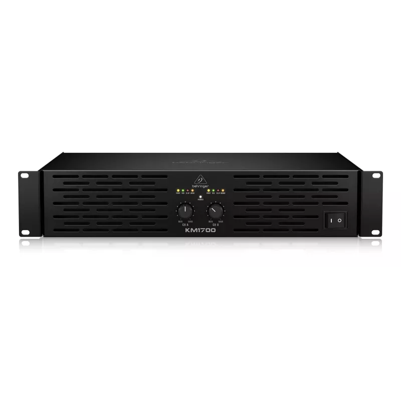 Behringer KM1700 audiovahvistin esiintymislava/musta