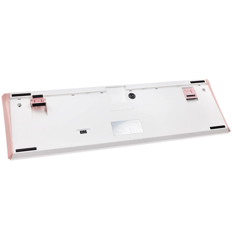 Ducky One 3 Gossamer Pink -näppäimistö Gaming USB US englanti pinkki, valkoinen