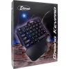 Inter-Tech KB-3035 RGB pelinäppäimistö (keypad), 35 näppäintä, USB, musta
