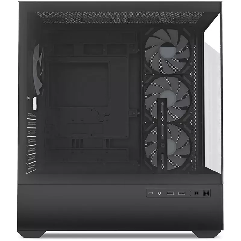 PC-kotelo Sharkoon AK6 RGB, ATX, musta