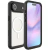 Suojakotelo 4smarts iPhone 17 Air 16,8 cm musta läpinäkyvä