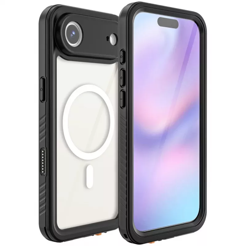 Suojakotelo 4smarts iPhone 17 Air 16,8 cm musta läpinäkyvä
