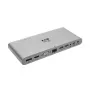 Eaton Tripp Lite USB-C -telakka, kolmoisnäyttö - 4K HDMI/DisplayPort, VGA, USB 3.2 Gen 1, USB-A/USB-C-keskitin, GbE, 100W PD-lataus, kansainväliset virtajohdot - telakka - USB-C