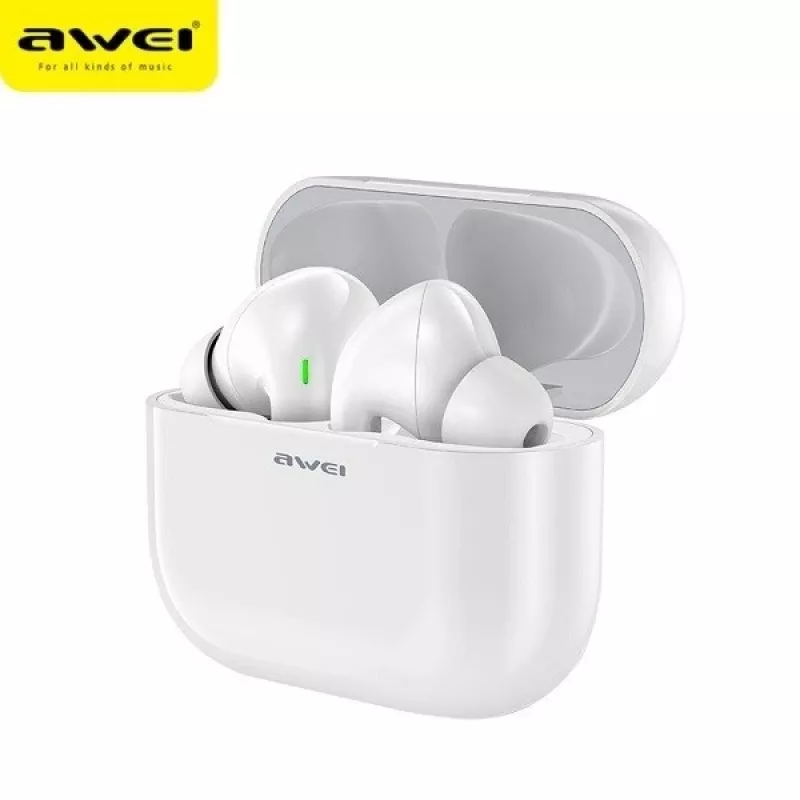 Bluetooth-kuulokkeet Awei T29 TWS valkoinen