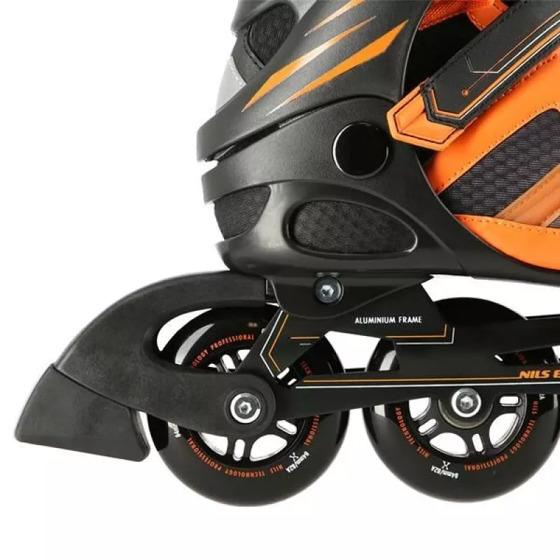 Inline-luistimet Nils Extreme NA14112 musta-oranssi KOKO 42