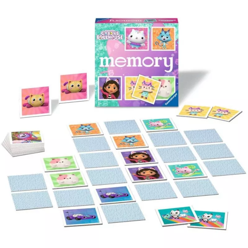 memory - Gabby's Dollhouse, muistipeli