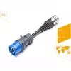 Turvadapteri JUICE CONNECTOR, CEE32 / 230V, yksivaiheinen (sininen, JUICE BOOSTER 2 -laitteelle)
