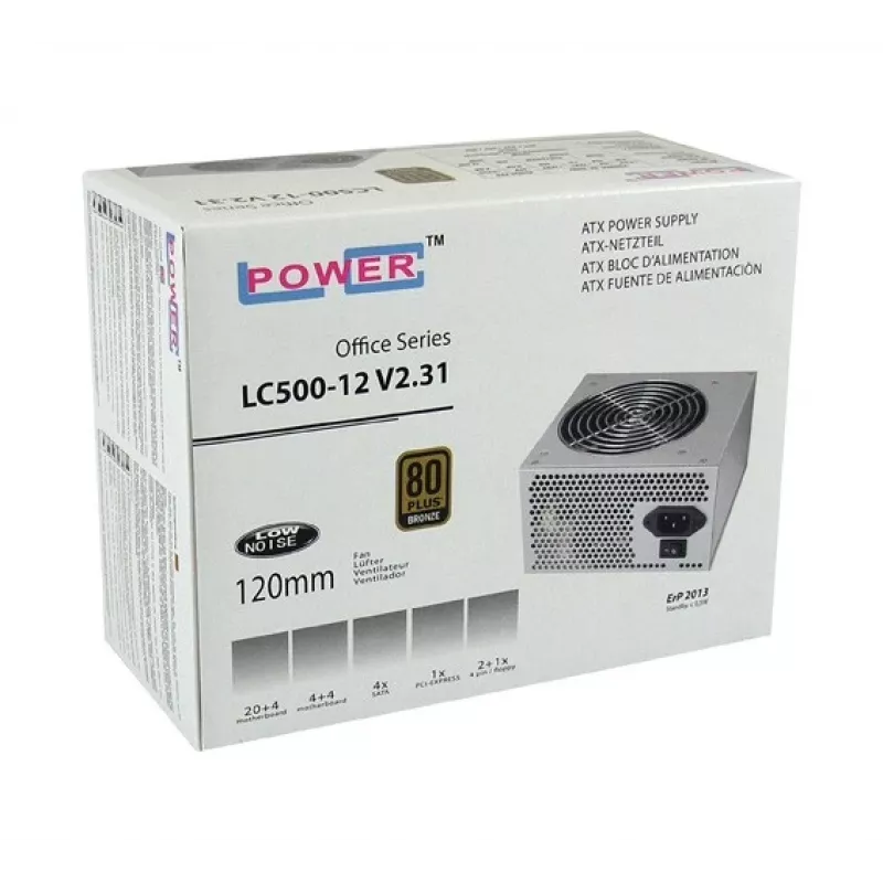 Virtalähde LC-Power LC500-12 V2.31 350 W