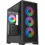 PC-kotelo Silentware Core 100 A-RGB musta — malli CORE100Schwarz, A-RGB-valaistus, Mid-Tower-kokoluokka