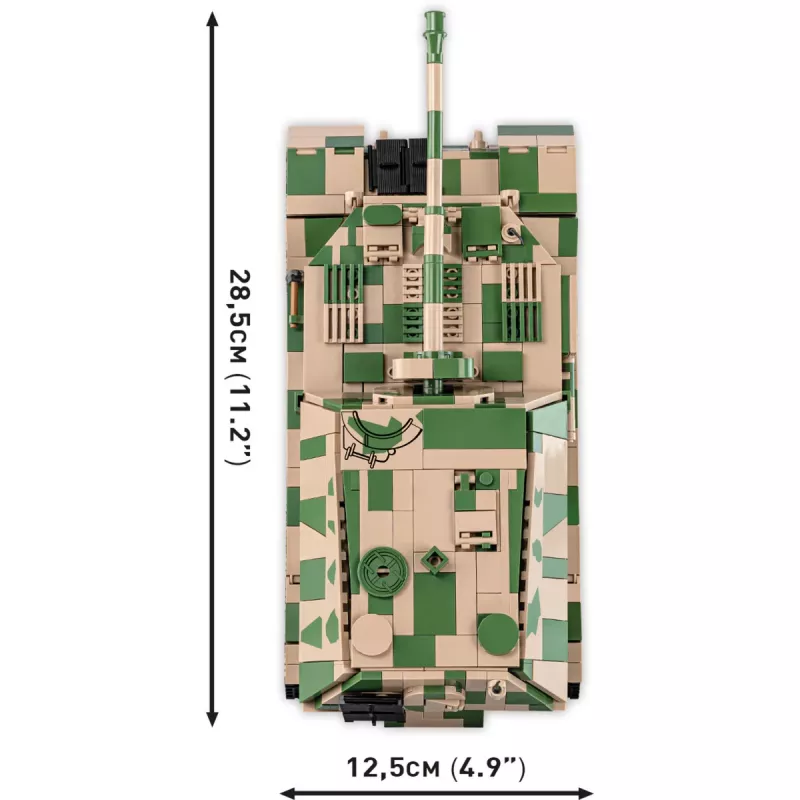 Cobi Historical Collection WWII SD. ajoneuvo. Ferdinand panssarivaunu, monivärinen