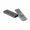 SSD-kotelo DeLOCK ulkoinen USB Type-C -combo-kotelo M.2 NVMe PCIe- tai SATA-SSD-asemalle työkaluitta