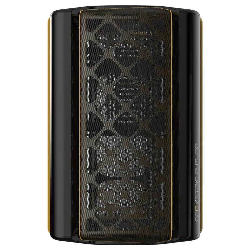 Tietokonekotelo Geometric Future M2 THE ARK Mini-ITX kotelo musta