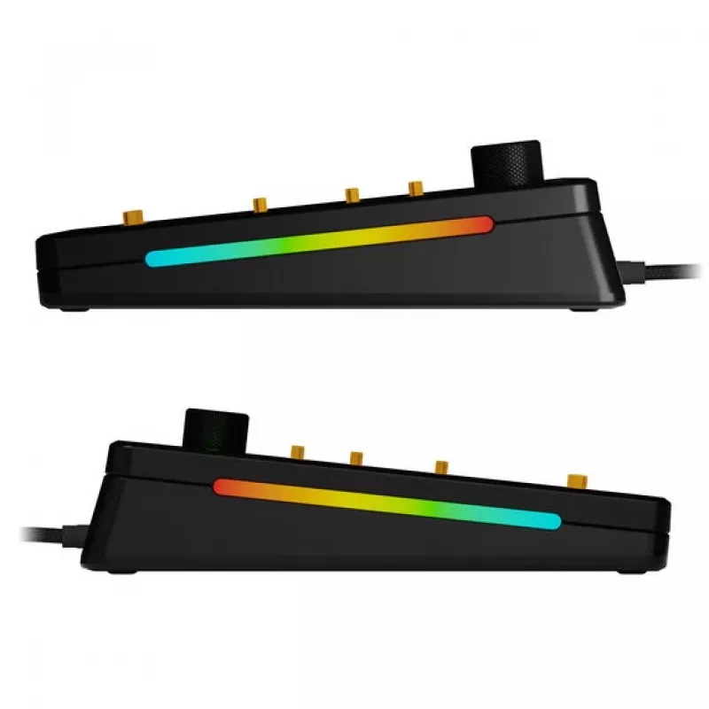 Mekaaninen näppäimistö GLORIOUS GMMK 3 PRO Barebones 75% muoto USB RGB LED musta