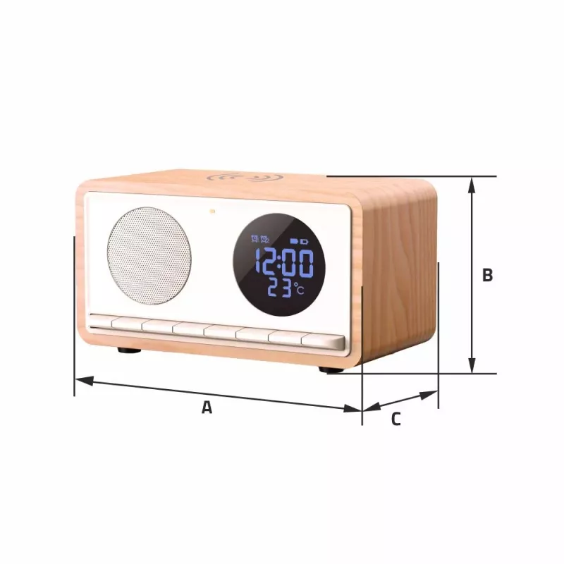 Manta RDI912W Rimini radiokello, valkoinen