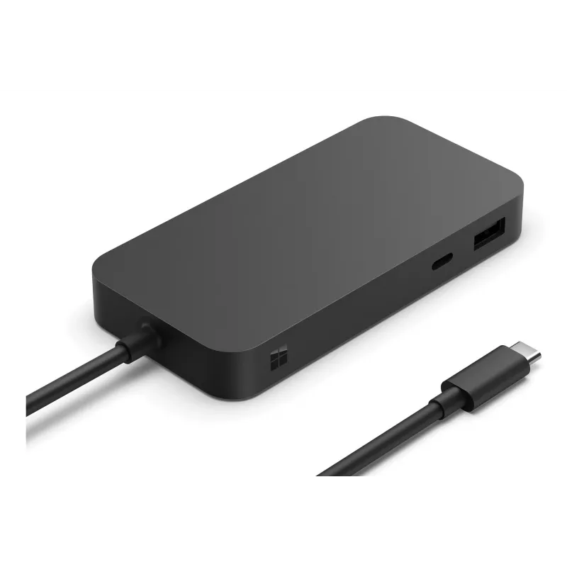 Telakointiasema Microsoft Surface USB4 Dock johdollinen musta 100W Power Delivery